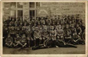 1917 Tel.-Feld.-Depot II. Trpp. Telf. Feldp. 239. / WWI K.u.K. (Austro-Hungarian) military, telegraph soldiers. photo