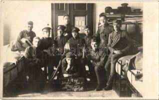 1925 Del. pl. 5. Bat. 5. Stara para. Alte-Mannschaft. Foto Künzl / Soldiers, photo