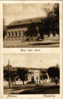 1929 Madaras, Római katolikus iskola, községháza (Rb)