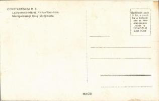 Kiskunfélegyháza, Constantinum R. k. leánynevelő intézet, mezőgazdasági leány középiskola (EK)