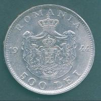 Románia 1944. 500L Ag T:2