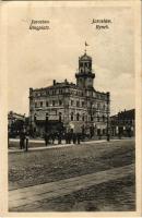 1917 Jaroslaw, Jaruslau; Ratusz, Ryenk / Rathaus, Ringplatz / town hall, square