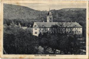 Máriavölgy, Mariental, Mariathal, Marianka (Pozsony, Pressburg, Bratislava); Kástiel / templom / church (Rb)