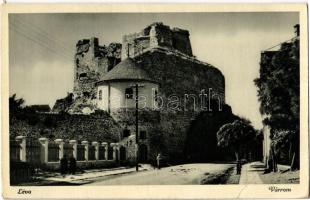 Léva, Levice; várrom / castle ruins (EB)