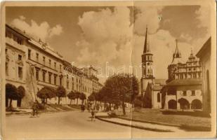 Lőcse, Levoca; Stalinovo nám / Sztálin tér / square (fa)