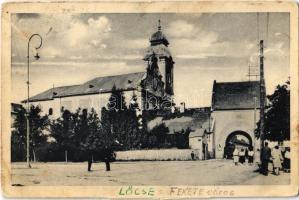 Lőcse, Levoca; Kassai kapu a Minorita templommal / Kosická brána s kostolom Minorito / gate and church (EK)