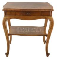 Biedermeier fiókos komód. Kopásokkal. 64x41 cm, m: 68 cm