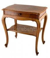 Biedermeier fiókos komód. Kopásokkal. 64x41 cm, m: 68 cm