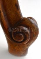 Biedermeier fiókos komód. Kopásokkal. 64x41 cm, m: 68 cm