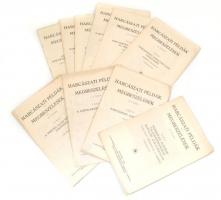 1928 Harcászati példák és megbeszélések. 1.-33. füzet. Mellékletekkel. Bp., 1928. M. kir. 4. számú h...