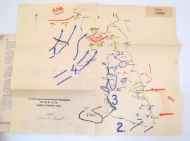 1928 Harcászati példák és megbeszélések. 1.-33. füzet. Mellékletekkel. Bp., 1928. M. kir. 4. számú h...