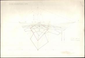 Gyarmathy jelzéssel: Kommunista relikvia. Kollázs, papír, vékony kartonra kasírozva, 14,5x38 cm