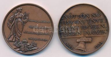 Csóka Zsuzsanna (1962-) 2000. "Vörösmarty Mihály születésének 200. évfordulójára" Br emlék...