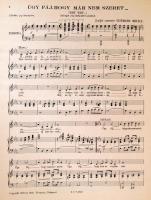 cca 1929 össz 4 db Szilágyi László, Eisemann Mihály: Miss Amerika. Operett 3 felvonásban. Bp., 1929,...