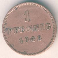 Német Államok/Bajorország 1848. 1Pf T:3