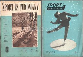 1956-58 4 db sportújság, benne 2 db  Melbournei Olimpia külön kiadvány. 