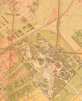 1895 Budapest fő- és székváros legújabb térképe, rajz.: Homolka József, Bp., Eggenberger, M. Kir. Ál...