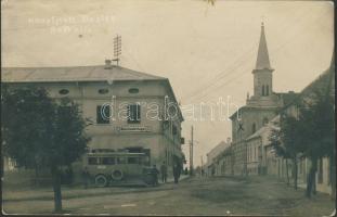 Rohonc with bus Photo