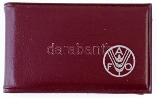 1983. 20f Al + 5Ft Ni + 10Ft Ni "FAO" sor, eredeti tokban tanúsítvánnyal T:1 Adamo EM69, E...