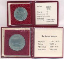 1983. 100ft Cu-Ni "FAO-SOROZAT II. - Több gabonát a világnak" eredeti tokban, tanúsítvánny...