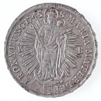 1745K-B Tallér Ag "Mária Terézia" Körmöcbánya (28,71g) T:2 / Hungary 1745K-B Madonnentaler...