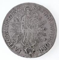 1755K-B Tallér Ag "Mária Terézia" Körmöcbánya (27,97g) T:2- / Hungary 1755K-B Madonnentale...