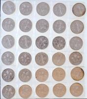 1992. 200Ft Ag "MNB" (50x) T:1,1- 
Adamo F13