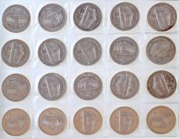 1992. 200Ft Ag "MNB" (50x) T:1,1- 
Adamo F13