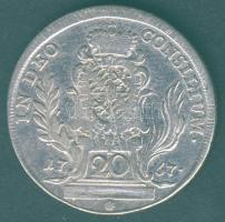 Német Államok/Bajorország 1767. 20Kr Ag T:3/4+