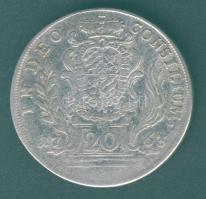 Német Államok/Bajorország 1763. 20Kr Ag T:3/4+
