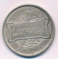 1922. "Húsvéti serleg 1922. II. díj" jelzett Ag sportérem (32mm/0.900/19,58g) T:2