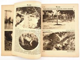 1915. szeptember 12. Az Érdekes Újság III. évfolyamának 37. száma, benne számos katonai fotó az I. v...