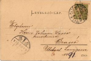 1904 Budapest I. Várbazár és tabáni kerület. Ganz Antal 50