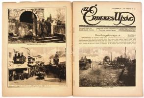 1915. szeptember 26. Az Érdekes Újság III. évfolyamának 39. száma, benne számos katonai fotó az I. v...