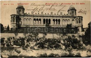 1903 Budapest II. Rózsadomb, Gül Baba türbéje, sír részlet. Serie N. 104. (EK)