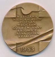 Lengyelország 1983. "II. János Pál pápa" Br. emlékérem dísztokban T:1 
Poland 1983. &quot...