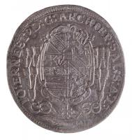 Osztrák Államok / Salzburg 1687. 15kr Ag "Johann Ernst" (5,21g) T:2- hullámos lemez / Aust...