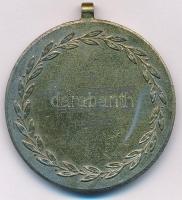 1958. "I. M.H.S. KAPOSVÁR 1958. NOV. 9. TEREP" motorsport fülezett fém díjérem (40mm) T:2-