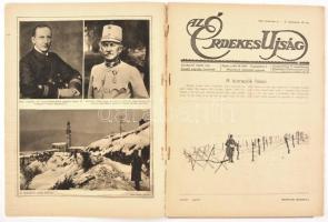 1917. március 11. Az Érdekes Újság V. évfolyam 10. száma, benne számos katonai fotó az I. vh. szerep...