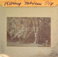 cca 1942 Zsámbék, Kerny István (1879-1963) budapesti fotóművész hagyatékából 13 db vintage diapozití...