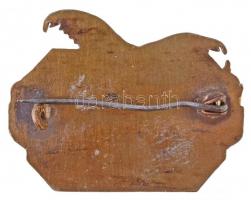 Osztrák-Magyar Monarchia 1915. "GUT LAND 1914-15" Br jelvény, vízszintes tűvel (31x40mm) T...