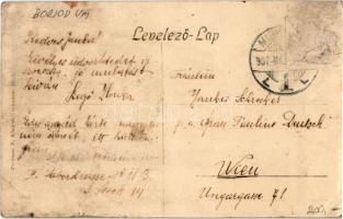 1907 Miskolc, Széchenyi utca, villamos, üzletek (Rb)