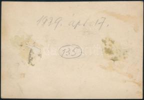 1929 Kinszki Imre (1901-1945) budapesti fotóművész hagyatékából, jelzés nélküli, de a szerző által d...