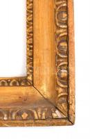 Régi fa és gipsz keret. Külső méret. 45x35 cm, Belső 32x25 cm