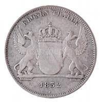 Német Államok / Baden 1832* Tallér Ag "I. Lipót" Karlsruhe (29,16g) T:2- kis ph. / German ...