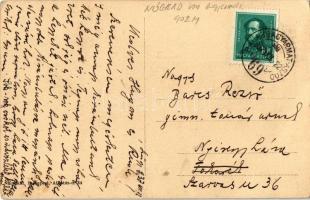 1937 Szügy, Régi vármegyeháza, községháza, Ágostai evangélikus hitvallású templom + "BALASSAGYA...