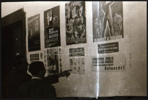 1950 Miske (Bács-Kiskun megye), fotóriport a tisztasági hétről, Kotnyek Antal (1921-1990) budapesti ...