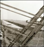 cca 1952 Csatornaépítés az Alföldön, Kotnyek Antal (1921-1990) budapesti fotóriporter hagyatékából 8...