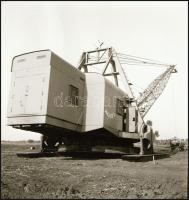 cca 1952 Csatornaépítés az Alföldön, Kotnyek Antal (1921-1990) budapesti fotóriporter hagyatékából 8...