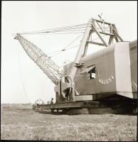 cca 1952 Csatornaépítés az Alföldön, Kotnyek Antal (1921-1990) budapesti fotóriporter hagyatékából 8...